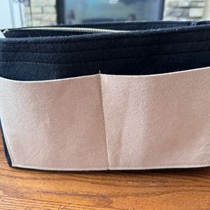 Felt Hand Bag Organizer Inserts (Black & Tan - NWT)